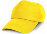 Result Headwear RC005J | Berretto / Cappello In Cotone Junior - Colore: Giallo - Taglia: Unica