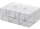 Mepal Teedose Rechteckig Mit 6 FäCher 21,7X14,8X8,5Cm Transparent