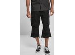 Brandit Industry Vintage 3/4 Shorts Nero, Xl