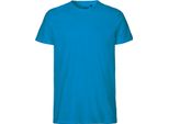 Neutral O61001 | Maglietta Aderente Da Uomo +Certificata Gots - Colore: Sapphire - Taglia: M
