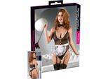 Cottelli Collection Costumi Che Servono Il Body, Xl, Nero, 1 Pezzo