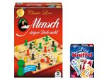 Schmidt Spiele Schmidt Spiele Bundle Mensch äRgere Dich Nicht Classic Line Plus Kniffel Kartenspiel 49328