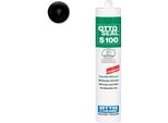 Ottoseal S 100 SanitäR-Silicon Schwarz Kartusche