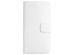 Custodia A Libro Per Telefono Cellulare Per Htc M9 In Pelle Bianca 4250710561452