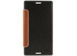 Custodia A Libro Custodia Per Cellulare Per Sony Xperia M4 Aqua Nero 4ST7018