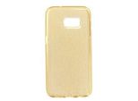 Custodia Per Cellulare In Tpu Per Samsung Galaxy S7 Gold Glitter Custodia Protettiva