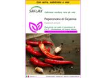 Saflax Insieme Di Coltivazione - Peperoncino Di Cayenna - 20 Semi - Capsicum