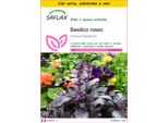 Saflax Insieme Di Coltivazione - Basilico Rosso - 200 Semi - Ocimum