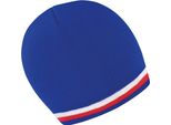 Result Winter Essentials R368X | Cappello Invernale National Beanie - Colore: Royal/White/Red - Taglia: Unica