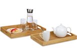 Relaxdays 10020234_0 2 Relaxdays Tablett Braun