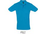 Sols 11346 | Polo Da Uomo Perfect - Colore: Aqua - Taglia: M