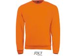 Sols 01168 | Felpa Da Uomo Spider 50% Cotone / 50% Poliestere - Colore: Arancione - Taglia: M
