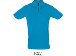 Sols 11346 | Polo Da Uomo Perfect - Colore: Aqua - Taglia: L