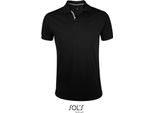 Sols 00574 | Polo Da Uomo Portland - Colore: French Navy/Grigio (Tinta Unita) - Taglia: Xl
