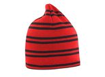 Result Winter Essentials R354X | Team Reversible Beanie Berretto Invernale - Colore: Rosso/Nero/Nero - Taglia: Taglia Unica