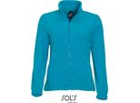 Sols 54500 | Giacca In Pile Da Donna North Con Pile Anti-Pilling - Colore: Aqua - Taglia: Xl