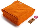 A&R 003.50 | Asciugamano Moda / 50 X 100 Cm - Colore: Arancione - Dimensioni: 50 X 100 Cm