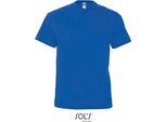 Sols 11150 | Maglietta A Maniche Corte Victory Con Scollo A V Da Uomo - Colore: Royal Blue - Taglia: 3XL
