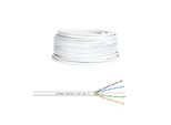 Vultech Matassa Lan Cavo Di Rete 50M Cat. 6 Utp Bianco