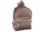 Gola Zaino Mini Harlow Velvet Snake Mink Marrone