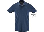 Sols 11346 | Polo Uomo Perfect - Colore: Heather Denim - Taglia: Xxl