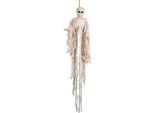 Horror Mummia Halloween Party Decorazione Appesa Crema 100Cm - Taglia Unica