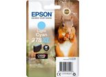 Epson C13T37954020 Squirrel 378XL Cartuccia D'inchiostro 1 Pz Originale Resa Elevata (Xl) Ciano Chiaro