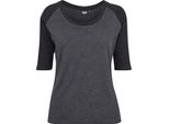 Urban Classics Donna - 3/4 Raglan A Maniche Lunghe - Xs