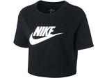 Nike Nsw Tee Essntl Crp Icn Ftra W Black L