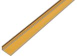 Alberts 488758 Profilo Angolare, Autoadesivo, Alluminio, Design Acciaio Inox, Scuro, 1000 X 20 X 10 Mm