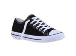 Mytrendshoe Scarpe Da Ginnastica Da Uomo Scarpe Sportive Allacciate Scarpe Casual 76947, Colore: Nero, Taglia: 37