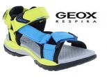 Sandali Geox J Borealis B. Lime/Blue - 28