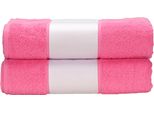 A&R AR081 | Asciugamano Da Bagno Subli-Me®, 70 X 140 Cm - Colore: Rosa - Dimensioni: 70 X 140 Cm