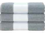 A&R AR080 | Asciugamano Subli-Me®, 50 X 100 Cm - Colore: Grigio Antracite - Dimensioni: 50 X 100 Cm