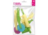 Set Di Strumenti Per Modellare Graine Creative - 6 Pezzi Di Strumenti Artigianali In Plastica