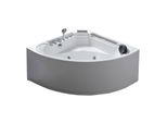 Vasca Idromassaggio Bianca Con 6 Getti 135 X 135 Cm – Daisy
