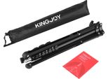 Kingjoy FL2009 Treppiede Metallico Regolabile Con Portata Di 10 Kg E Vite Da 1/4 Di Pollice Altezza Massima 182 Cm Con Borsa Per Il Trasporto Per Lo Studio Fotografico Riflettore Softbox Led Luce Video Ombrello