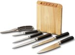 Echtwerk EW-MB-0385 Set Di Coltelli Damasco, Set Di Coltelli 7-TLG Incl. Cesoie Per Pollame