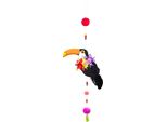 Tucano Appeso Decorazione Festa Colorata 70 Cm - Taglia Unica