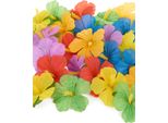 24 Foglie Di Fiori Di Ibisco