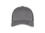 Flexfit 110MT | 110 Mesh 2-Tone Cap - Colore: Melange Charcoal/Black - Taglia: Unica