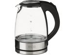 Ecg Rk 1776 Glass | Bollitore Elettrico | Capacità 1,7 L | 1850 - 2200 W | Elemento Riscaldante Nascosto | Retroilluminazione Blu