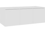 Mobile Tv Bianco 80X34X30 Cm Materiale Legno