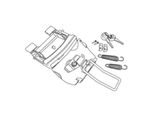 Kit Meccanismo Serratura Per Bauletto Moto Shad SH46