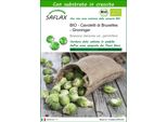 Saflax - Bio - Cavoletti Di Bruxelles - Groninger - 30 Semi - Con Substrato - Brassica