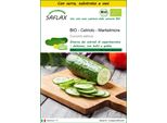 Saflax Insieme Di Coltivazione -- Cetriolo - Marketmore - 20 Semi - Cucumis