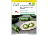 Saflax Insieme Di Coltivazione - Bio - Peperoncino - Early Jalapeno - 20 Semi - Capsicum