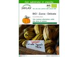 Saflax -- Zucca - Delicata - 6 Semi - Con Substrato - Cucurbita