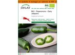 Saflax Garden In The Bag - Bio - Peperoncino - Early Jalapeno - 20 Semi - Capsicum