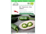 Saflax Garden To Go - Bio - Peperoncino - Early Jalapeno - 20 Semi - Capsicum